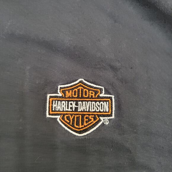 Vintage Harley-Davidson Polo Shirt XL 23x30 Y2K - Picture 4 of 13